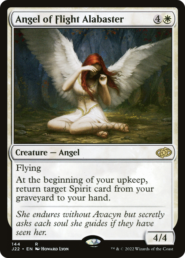 Image of Angel of Flight Alabaster (J22-144) - Jumpstart 2022