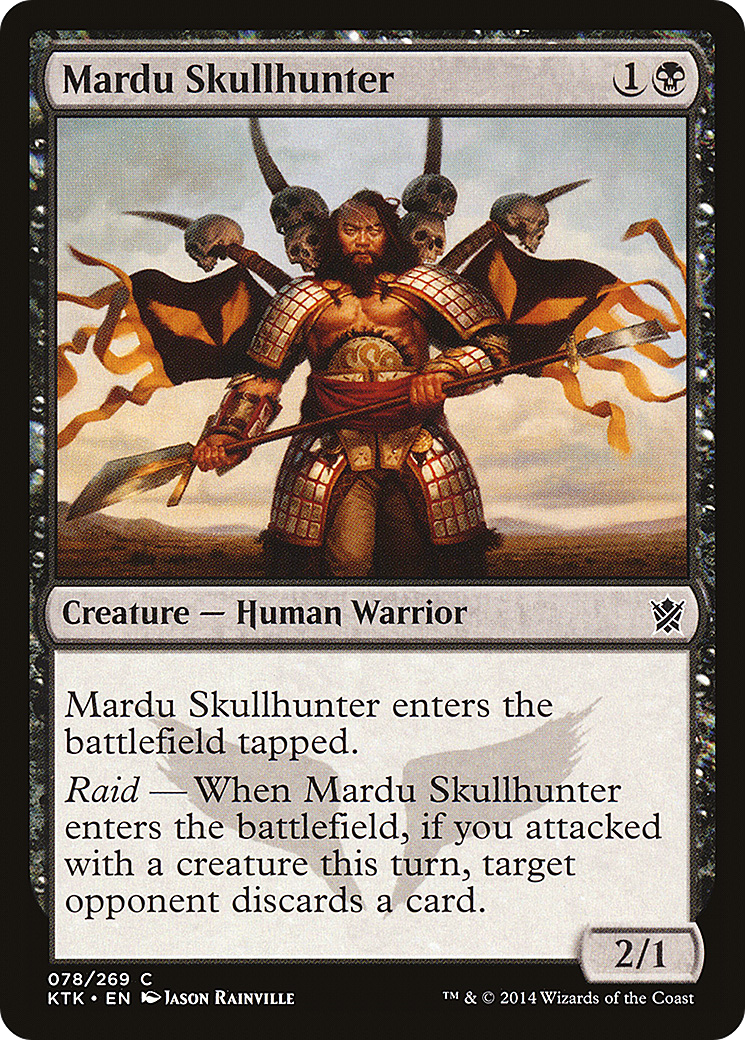 Image of Mardu Skullhunter (KTK-078) - Khans of Tarkir