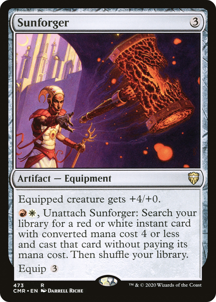 Image of Sunforger (CMR-473) - Commander Legends