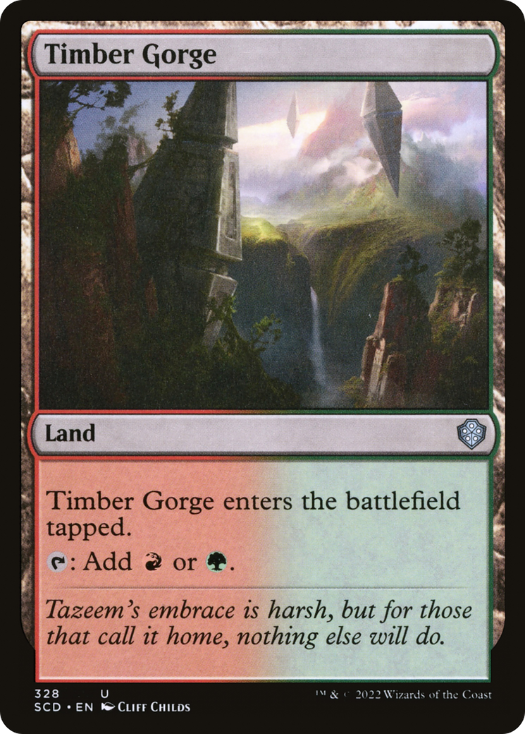 Image of Timber Gorge (SCD-328) - Starter Commander Decks