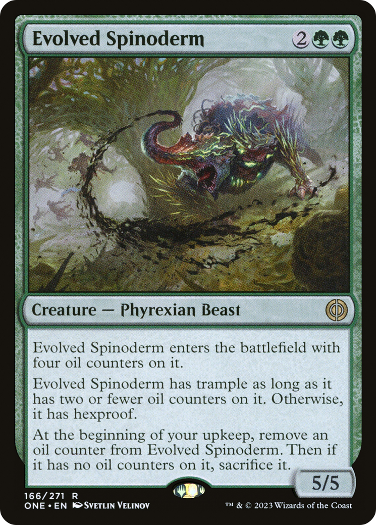 Image of Evolved Spinoderm (ONE-166) - Phyrexia: All Will Be One