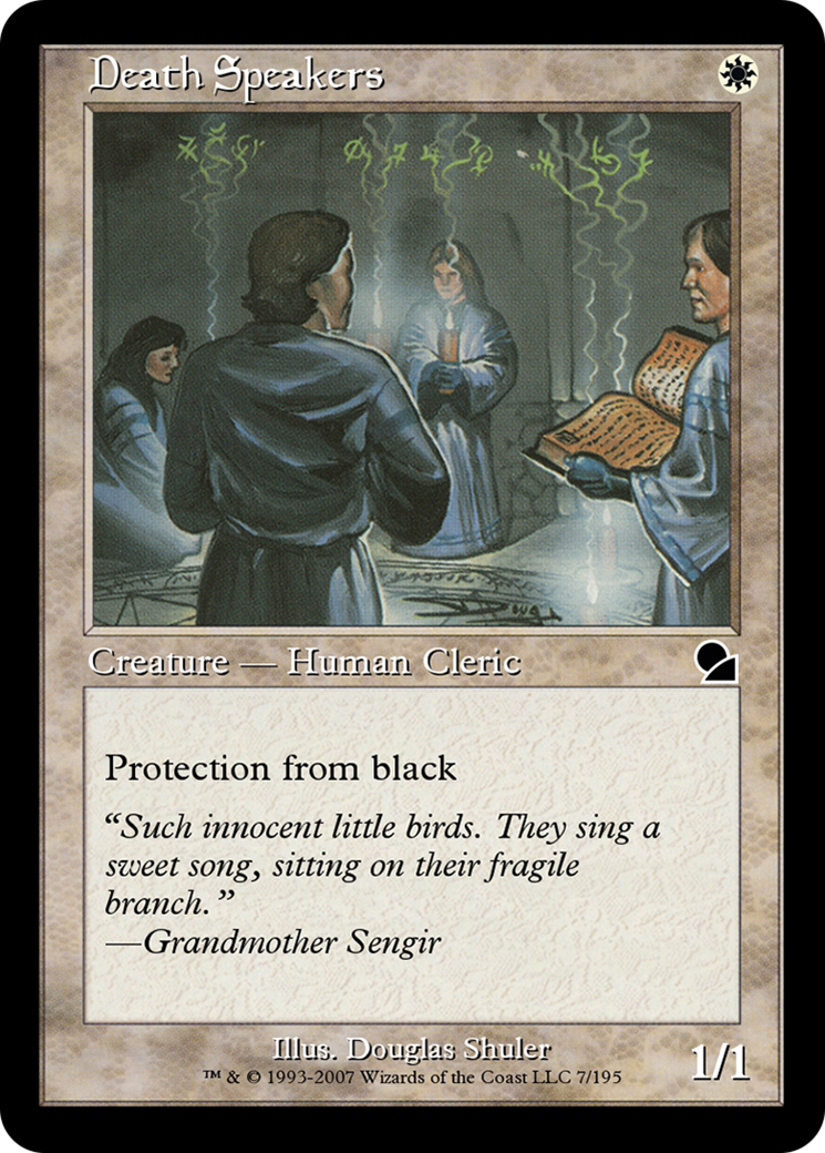 Image of Death Speakers (ME1-007) - Masters Edition Foil