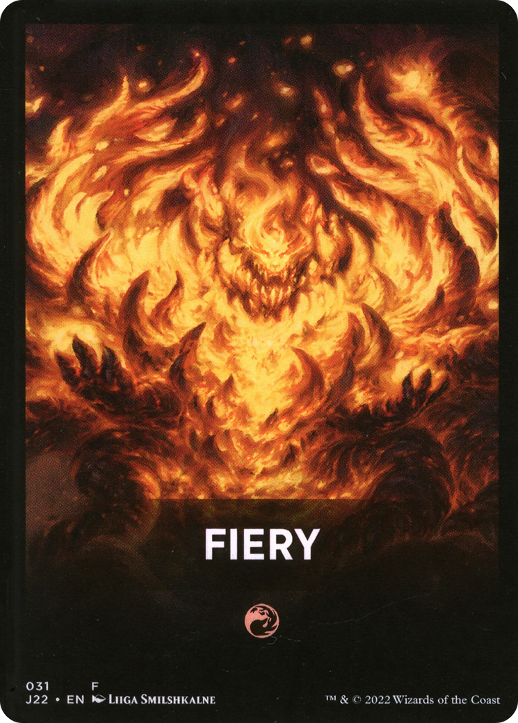 Image of Fiery (FJ22-031) - Jumpstart 2022 Front Cards
