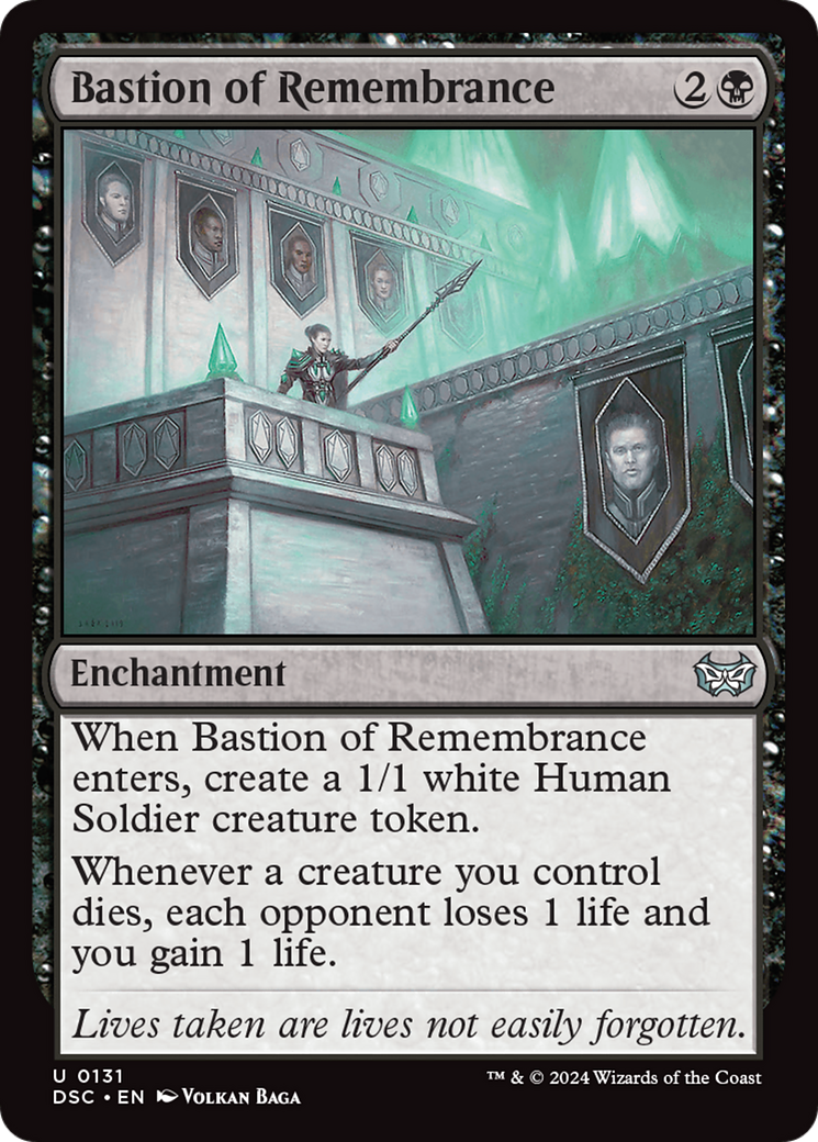 Image of Bastion of Remembrance (DSC-131) - Duskmourn: House of Horror Commander