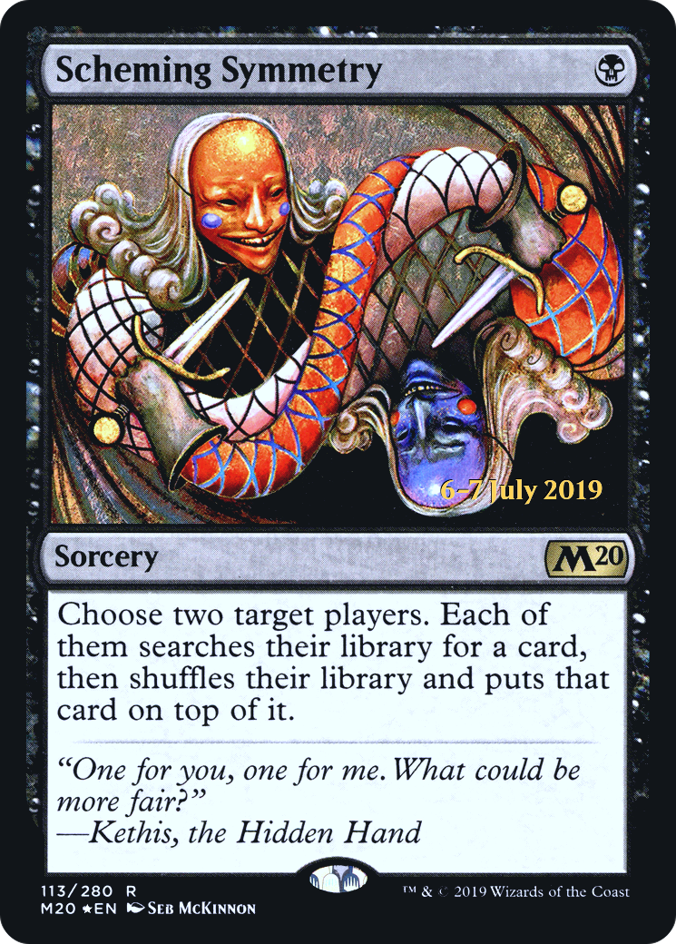 Image of Scheming Symmetry (PRE-113) - Core Set 2020 Promos Foil