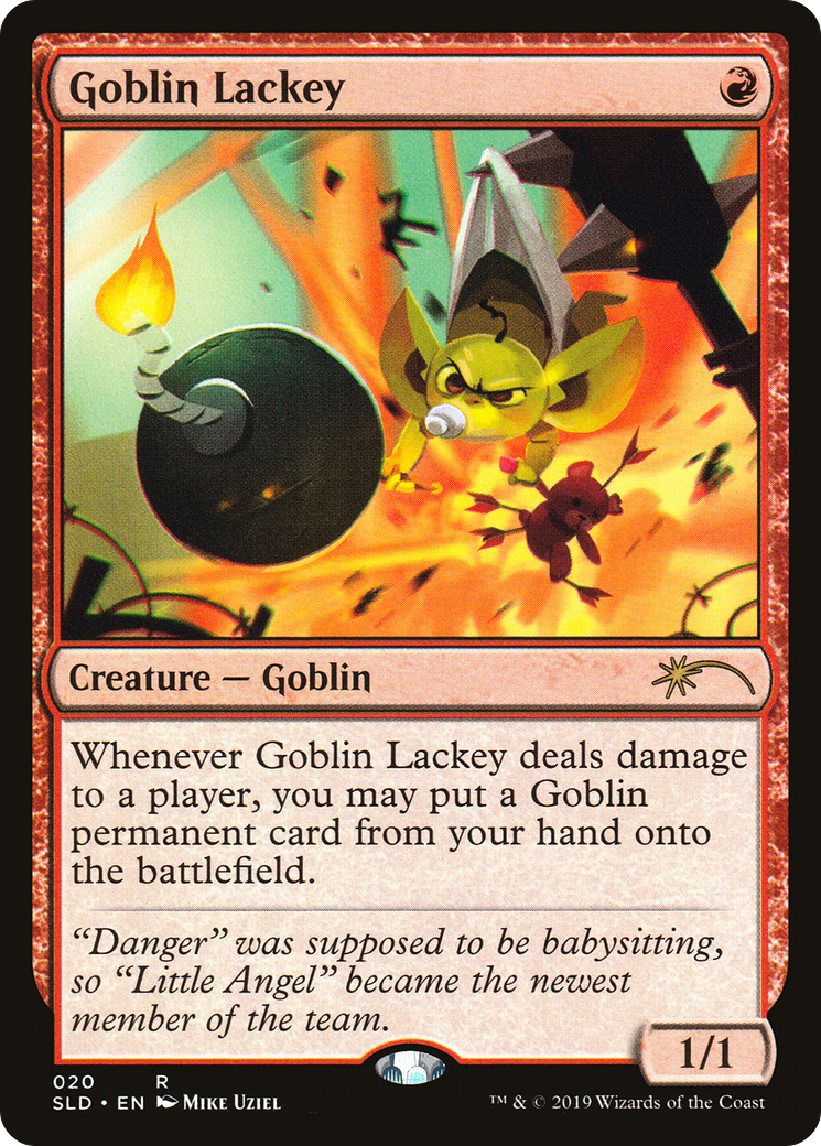 Image of Goblin Lackey (020) (SLD-020) - Secret Lair Drop