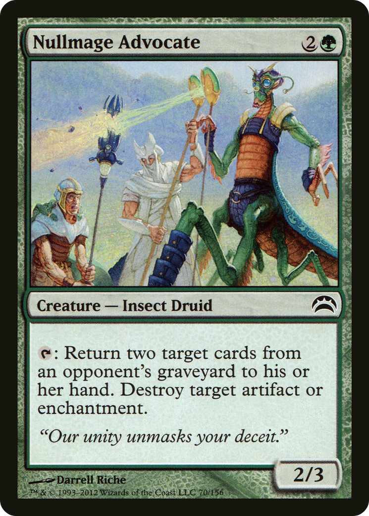 Image of Nullmage Advocate (PC2-070) - Planechase 2012