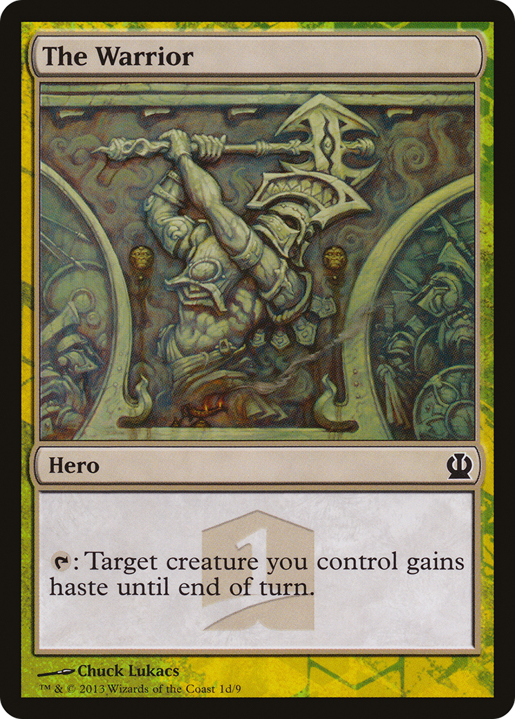 Image of The Warrior (HERO-) - Theros Hero's Path