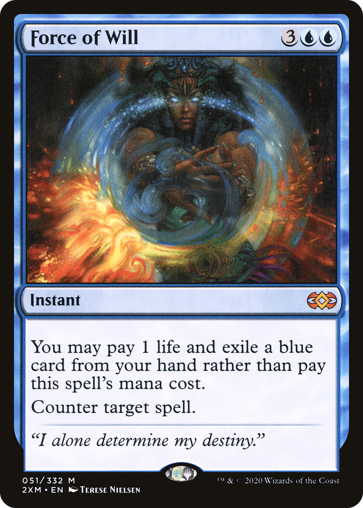 Image of Force of Will (2XM-051) - Double Masters