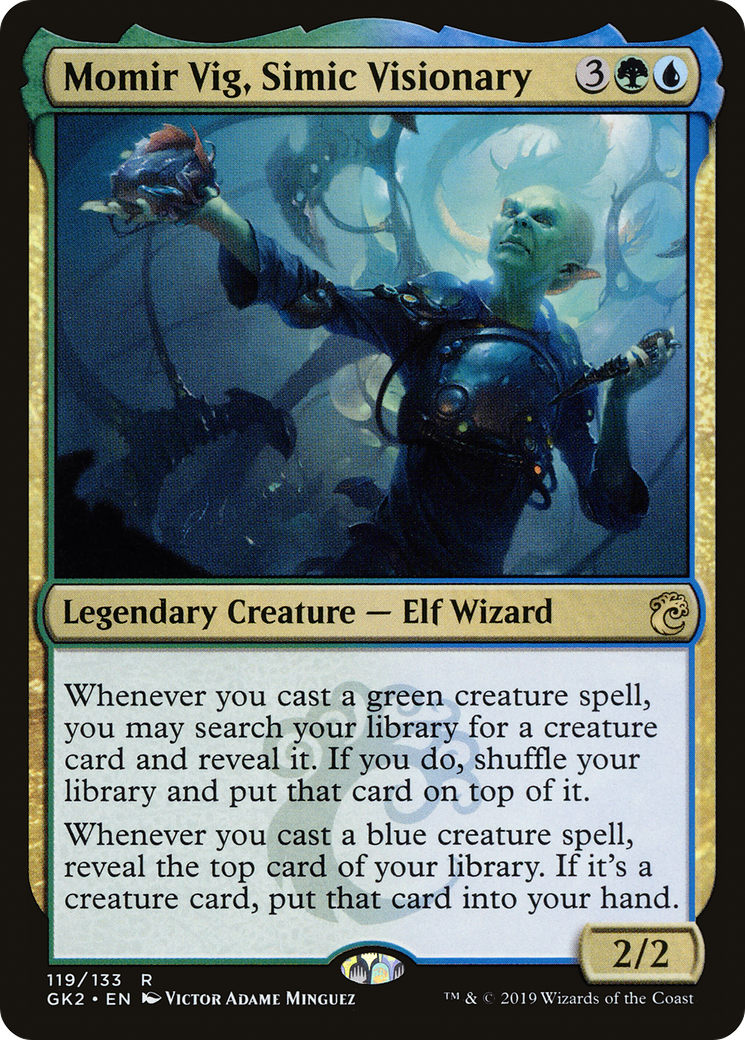 Image of Momir Vig, Simic Visionary (GK2-119) - RNA Guild Kit