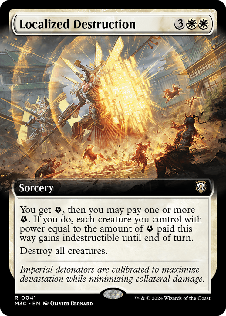 Image of Localized Destruction (Extended Art) (M3C-041) - Modern Horizons 3 Commander: (Extended Art)