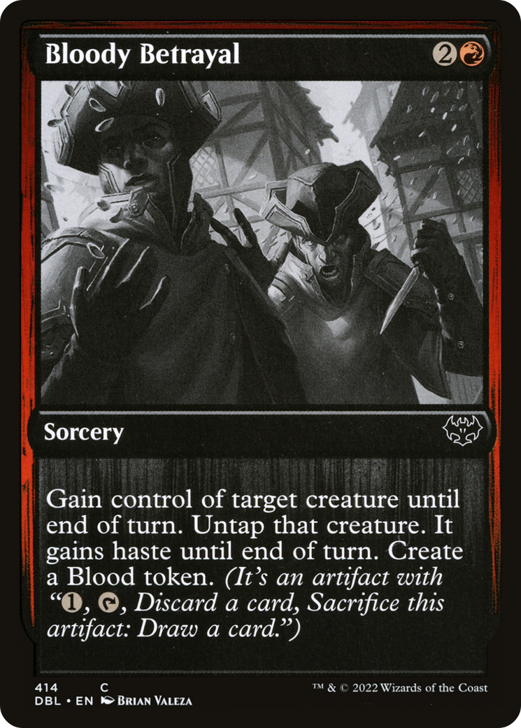 Image of Bloody Betrayal (DBL-414) - Innistrad: Double Feature Foil