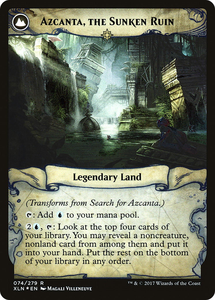 Image of Search for Azcanta (PRE-074) - Ixalan Promos: (compasslanddfc) Foil