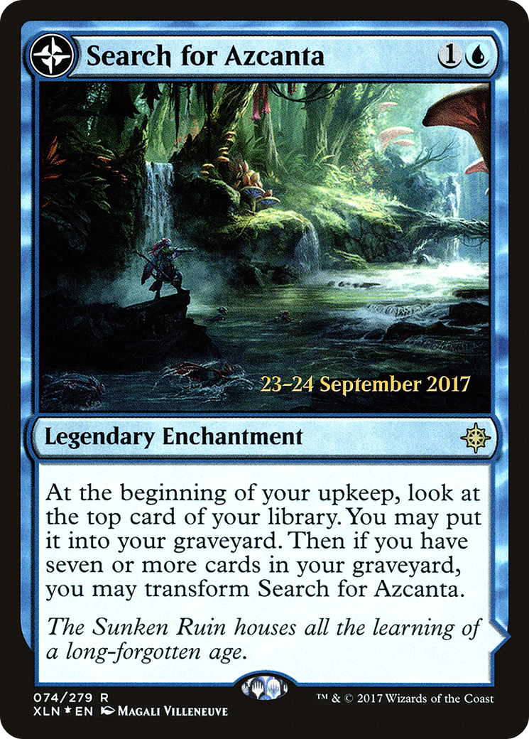 Image of Search for Azcanta (PRE-074) - Ixalan Promos: (compasslanddfc) Foil