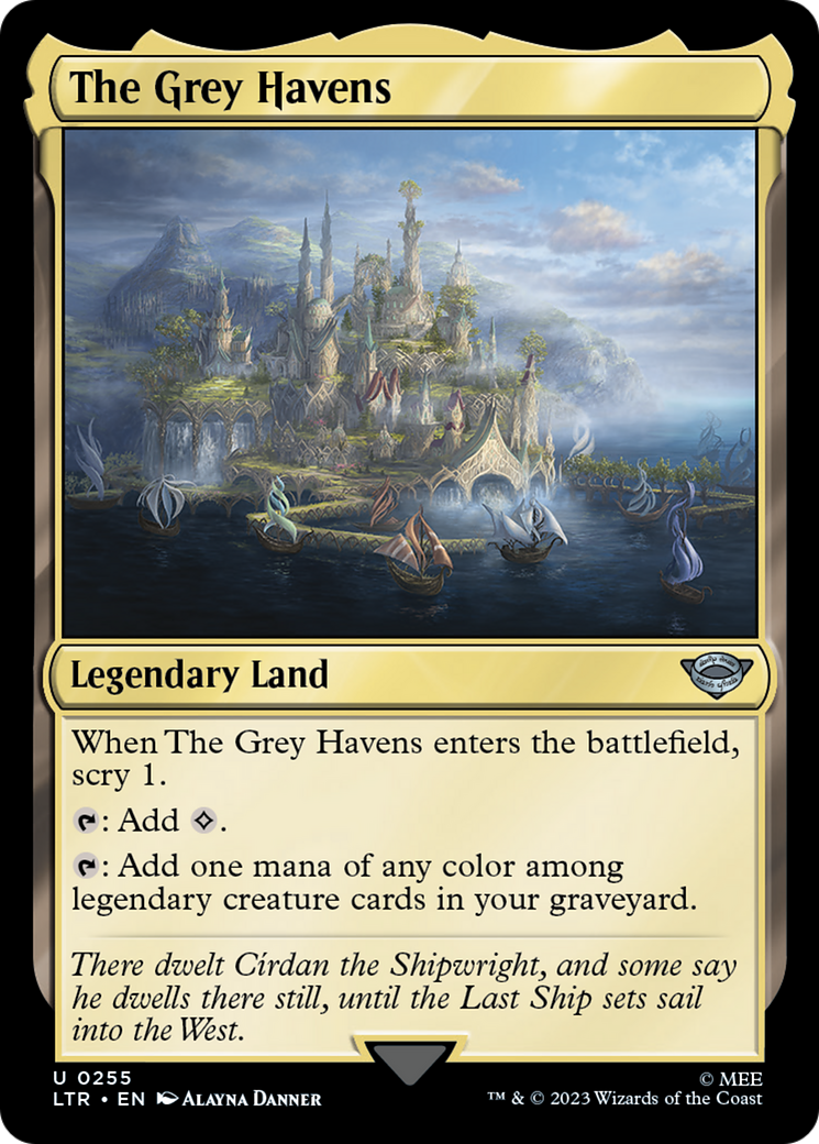 Image of The Grey Havens (LTR-255) - The Lord of the Rings: Tales of Middle-earth