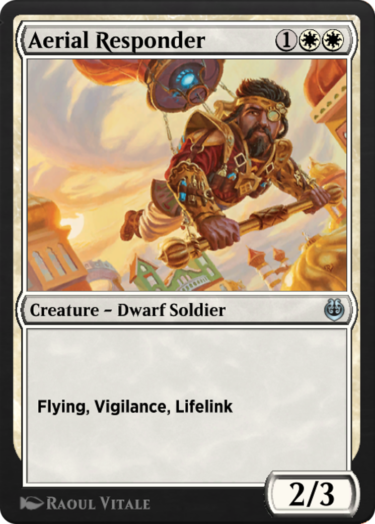 Image of Aerial Responder (KLR-001) - Kaladesh Remastered