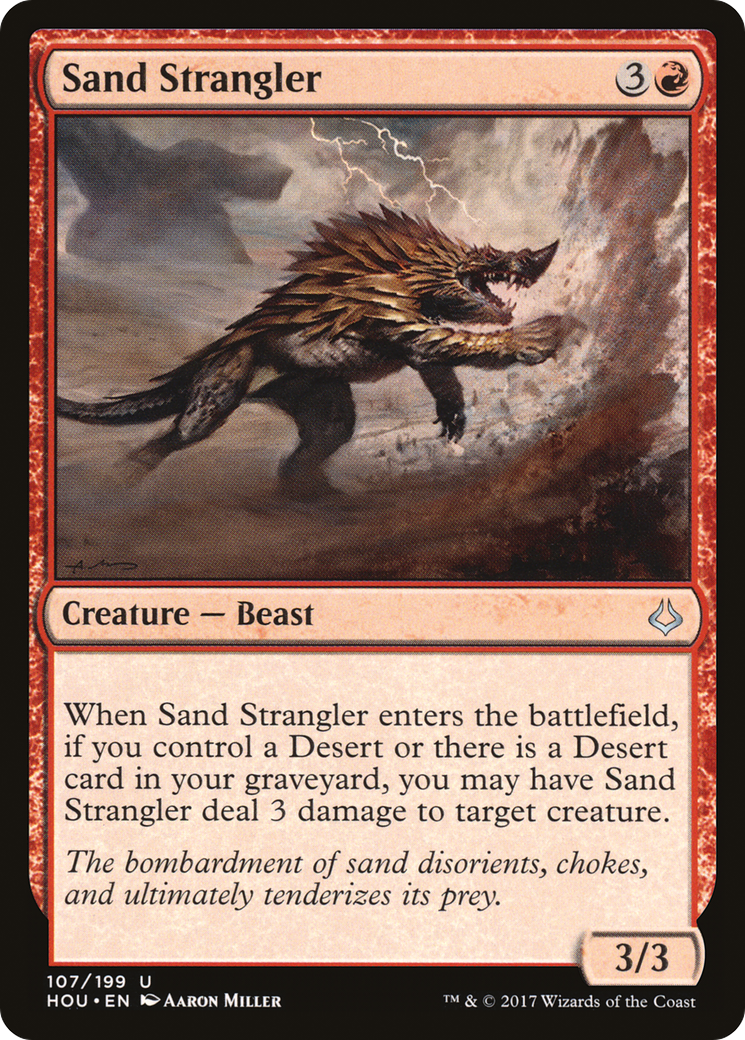 Image of Sand Strangler (HOU-107) - Hour of Devastation