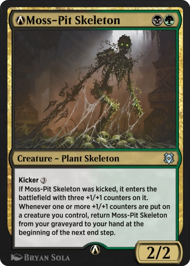 Image of A-Moss-Pit Skeleton (ZNR-A-228) - Zendikar Rising