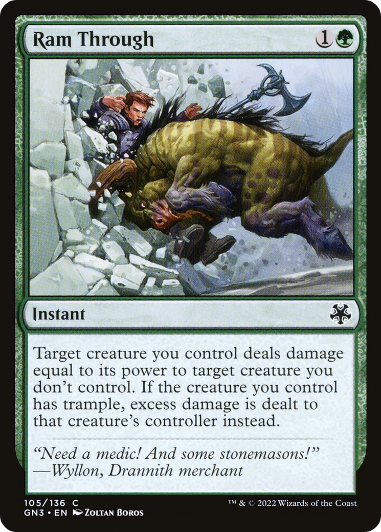 Image of Ram Through (GN3-105) - Game Night: Free-for-All