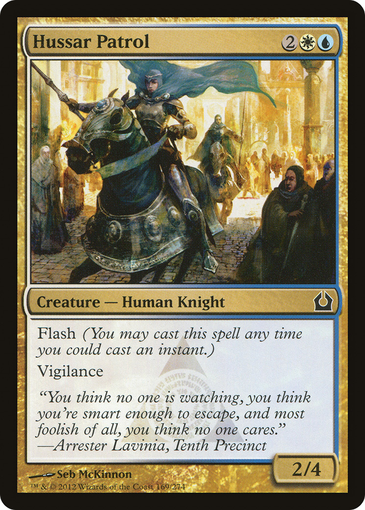 Image of Hussar Patrol (RTR-169) - Return to Ravnica