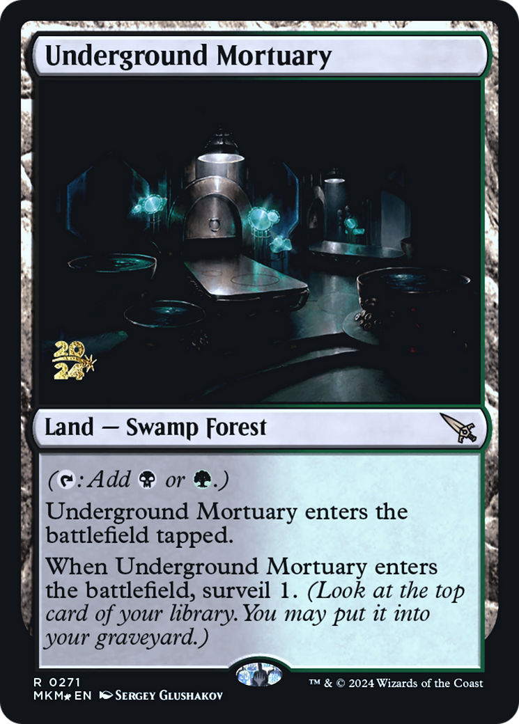Image of Underground Mortuary (PRE-271) - Murders at Karlov Manor Promos Foil