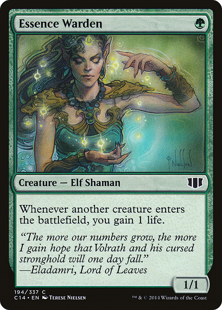 Image of Essence Warden (C14-194) - Commander 2014