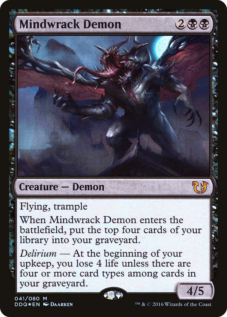 Image of Mindwrack Demon (DDQ-041) - Duel Decks: Blessed vs. Cursed Foil