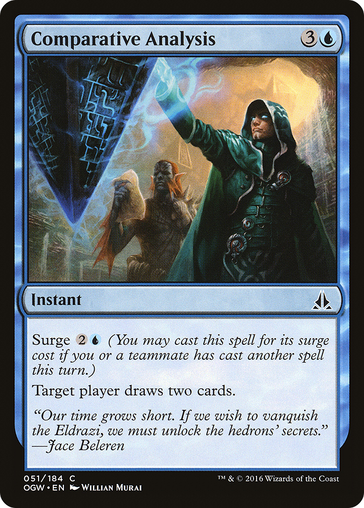 Image of Comparative Analysis (OGW-051) - Oath of the Gatewatch