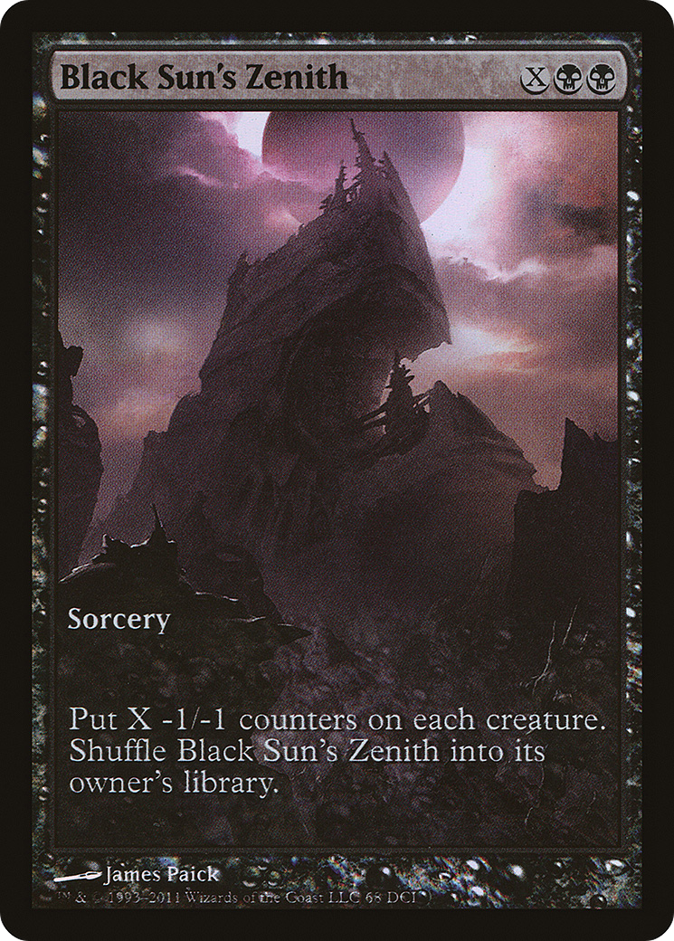 Image of Black Sun's Zenith (GAME-068) - DCI Promos Foil