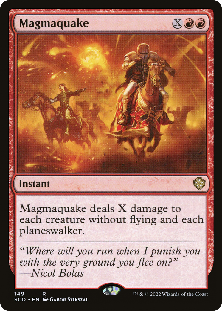 Image of Magmaquake (SCD-149) - Starter Commander Decks