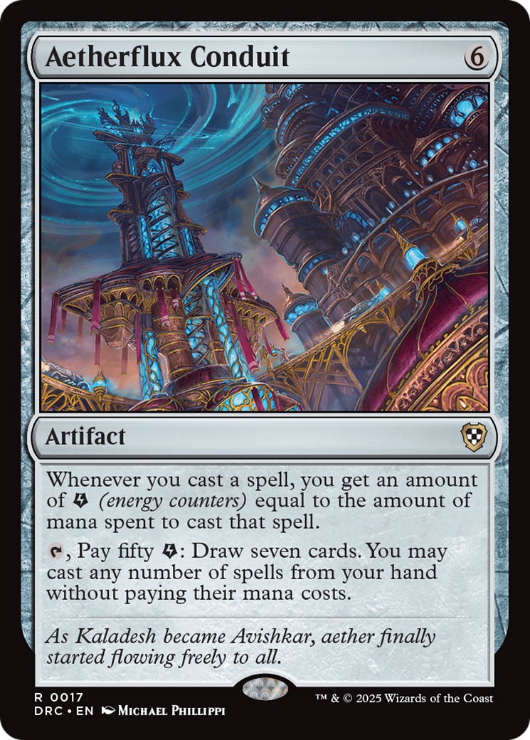 Image of Aetherflux Conduit (DRC-017) - Commander: Aetherdrift