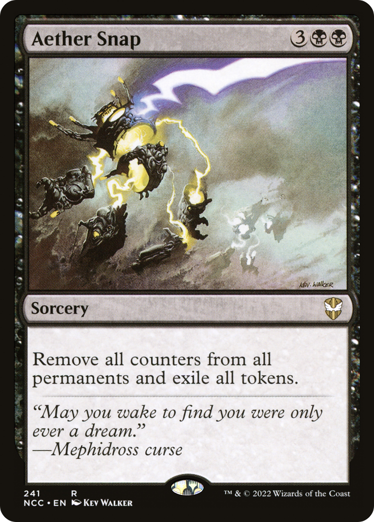 Image of Aether Snap (NCC-241) - New Capenna Commander