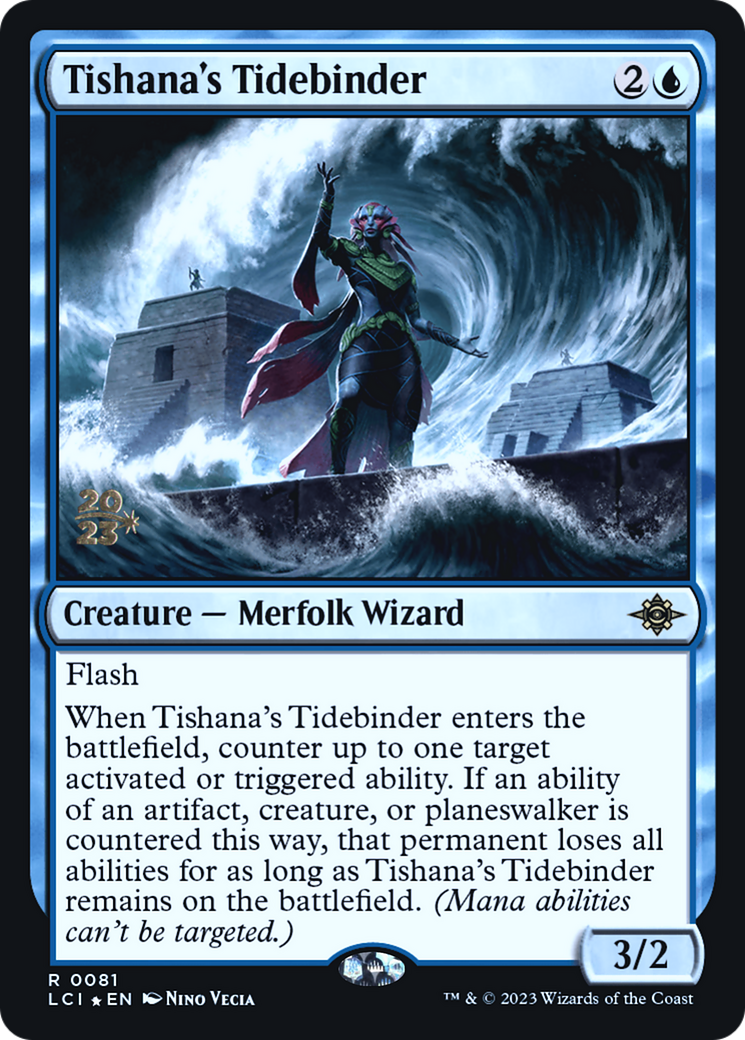 Image of Tishana's Tidebinder (PRE-081) - The Lost Caverns of Ixalan Promos Foil