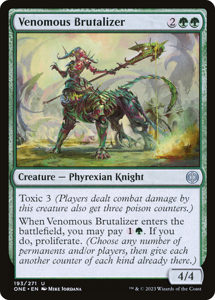 Image of Venomous Brutalizer (ONE-193) - Phyrexia: All Will Be One