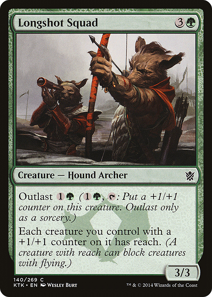 Image of Longshot Squad (KTK-140) - Khans of Tarkir Foil