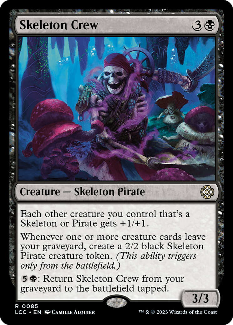 Image of Skeleton Crew (LCC-085) - The Lost Caverns of Ixalan Commander