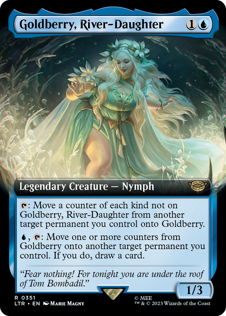 Image of Goldberry, River-Daughter (Extended Art) (LTR-351) - The Lord of the Rings: Tales of Middle-earth: (Extended Art)