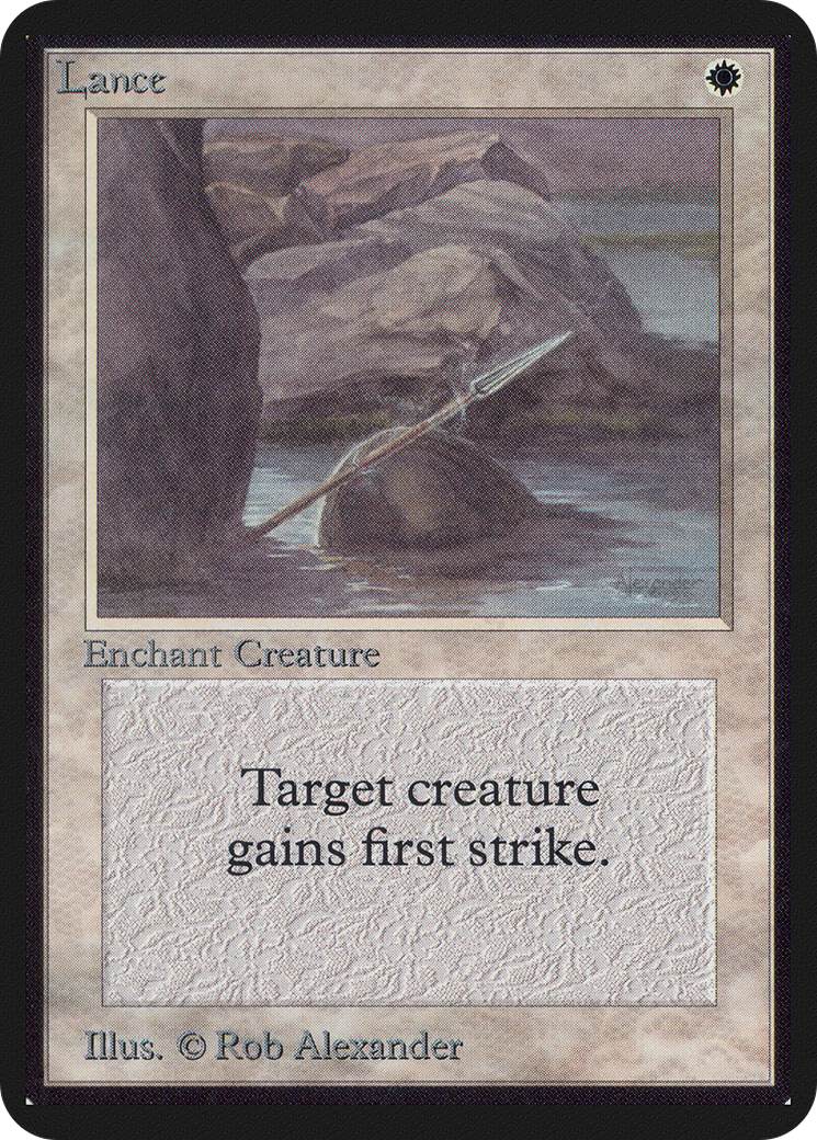 Image of Lance (LEA-) - Limited Edition Alpha