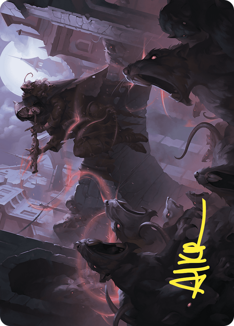 Image of Gnawing Crescendo // Gnawing Crescendo (AWOE-017) - Wilds of Eldraine Art Series (Borderless)