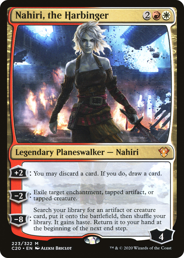 Image of Nahiri, the Harbinger (C20-223) - Commander 2020