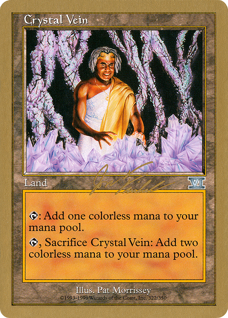 Image of Crystal Vein - 2000 Jon Finkel (6ED) (WCD-) - World Championship Decks 2000