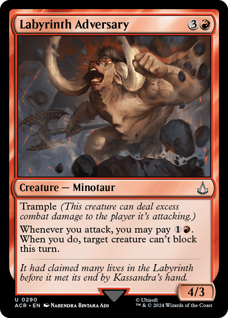Image of Labyrinth Adversary (ACR-290) - Assassin's Creed Foil