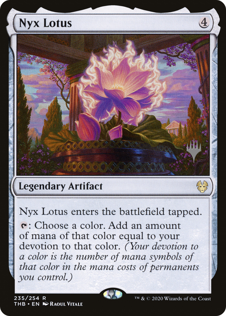 Image of Nyx Lotus (PPTHB-235) - Theros Beyond Death Promos Foil