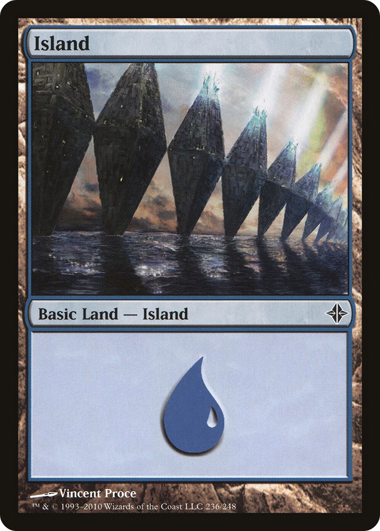 Image of Island (236) (ROE-236) - Rise of the Eldrazi