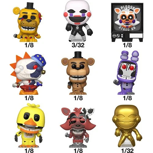 Image of Five Nights at Freddy's Funko Bitty Pop! Singles