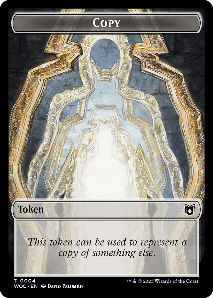 Image of Copy (TWOC-004) - Wilds of Eldraine Commander Tokens