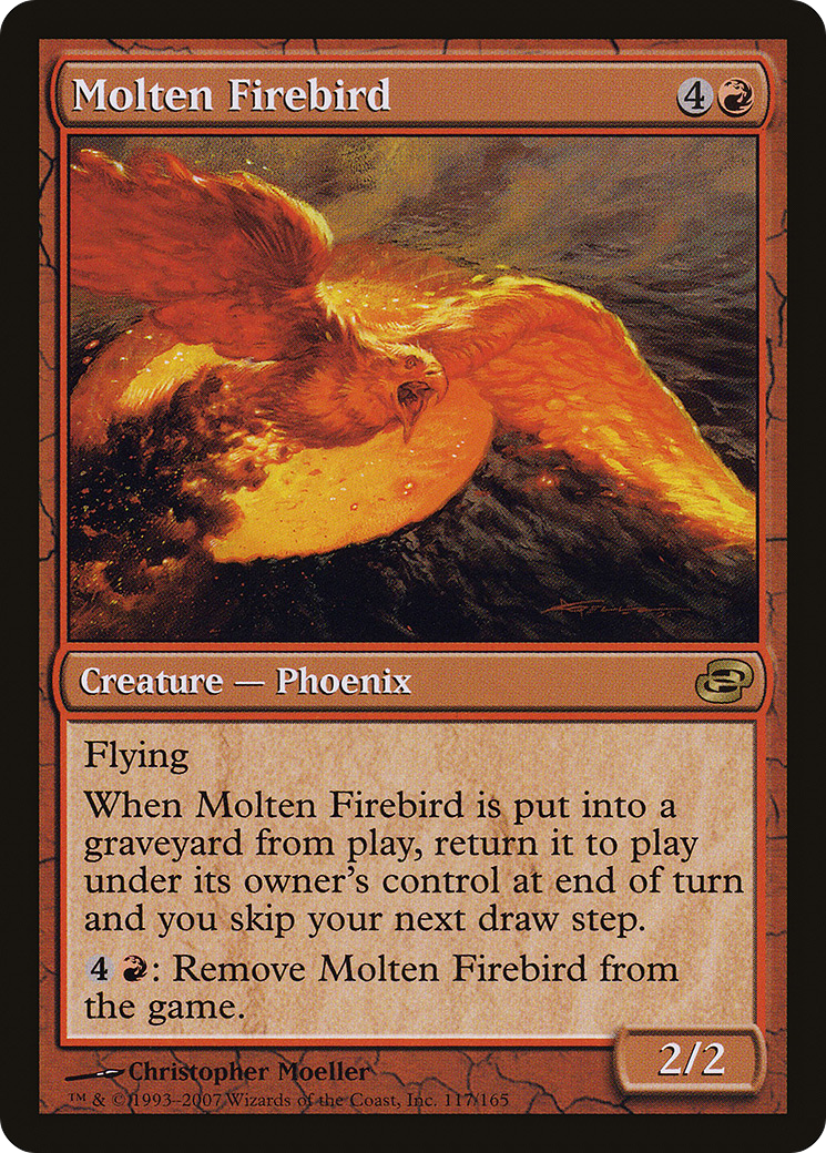 Image of Molten Firebird (PLC-117) - Planar Chaos: (colorshifted) Foil