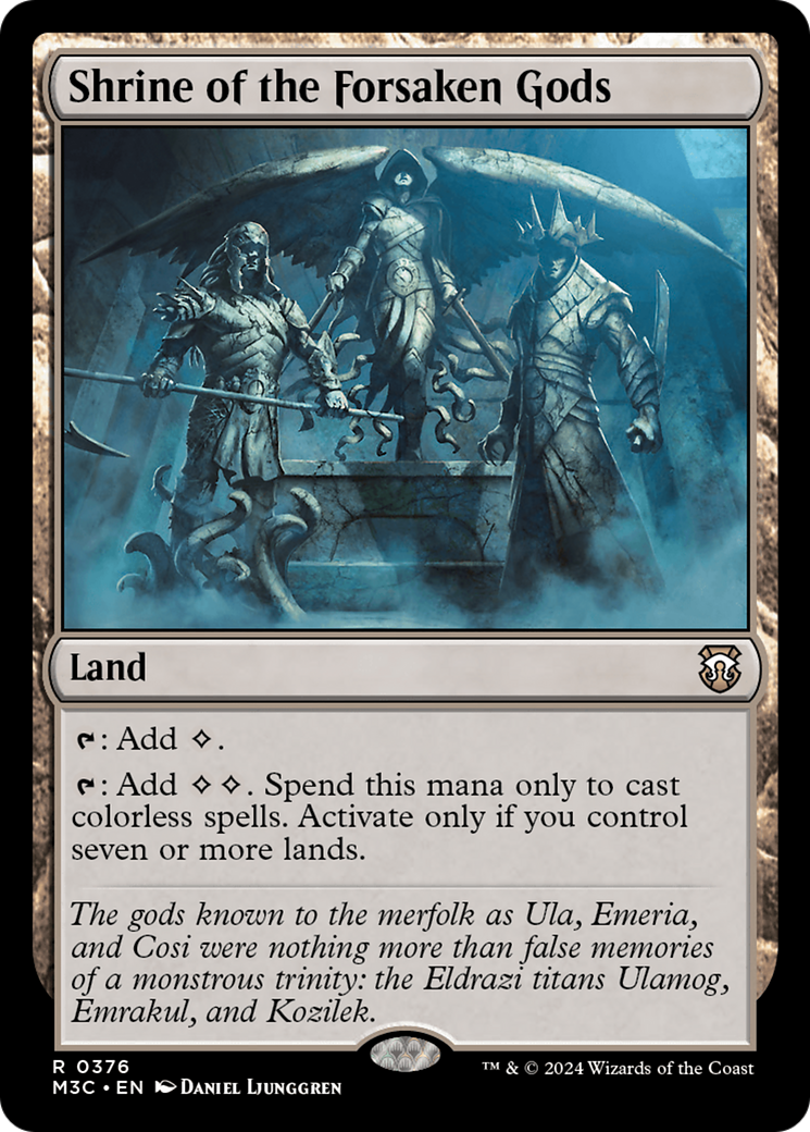 Image of Shrine of the Forsaken Gods (M3C-376) - Modern Horizons 3 Commander
