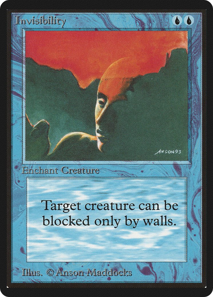 Image of Invisibility (LEB-) - Limited Edition Beta