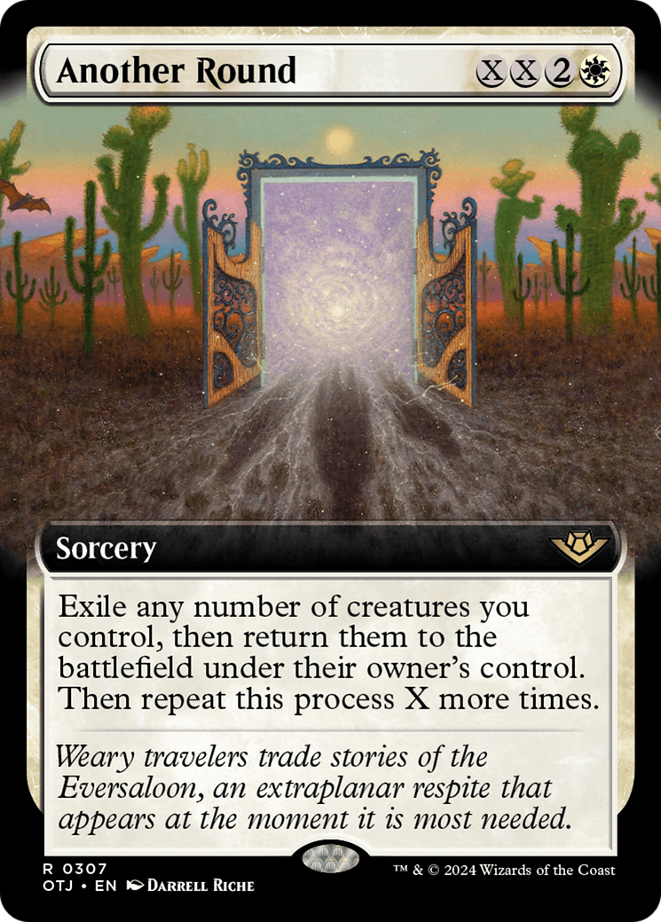 Image of Another Round (Extended Art) (OTJ-307) - Outlaws of Thunder Junction: (Extended Art) Foil